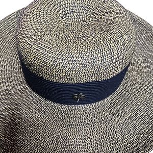 Sun and Sand women's sun hat black/tan